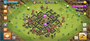 Conta Clash of clans Cv8 full