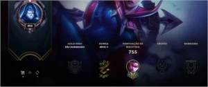 CONTA LEAGUE OF LEGENDS +450 SKINS CHALLENGER 2017 LOL