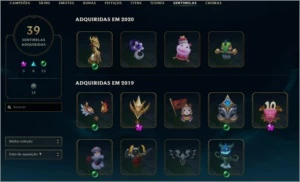 CONTA LEAGUE OF LEGENDS +450 SKINS CHALLENGER 2017 LOL