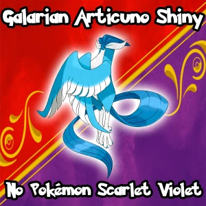 Galarian Articuno Shiny para Pokémon Scarlet Violet - Others