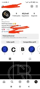 Instagram 45mil seguidores - Redes Sociais