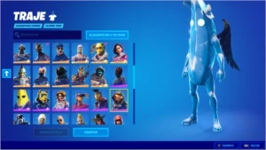 conta 78 skins com passe de batalha 3 quase completo - Fortnite