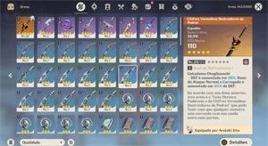AR10 Itto + Chifres vermelhos - Genshin Impact
