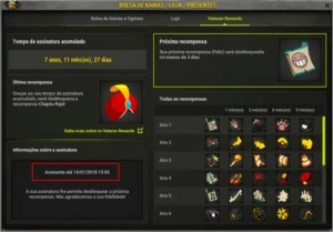 Enu - 12.417 Sucessos - Escudo Batalhador -8 Anos de Veteran - Dofus