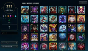 Conta Mono Seraphine/Nivel 573/ Muitas Skins,Cromas,Icones+ - League of Legends LOL