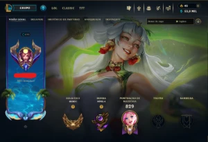 Conta Mono Seraphine/Nivel 573/ Muitas Skins,Cromas,Icones+ - League of Legends LOL