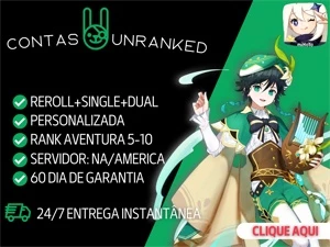 CONTA PERSONALIZADA GENSHIN IMPACT | ENVIO RÁPIDO!
