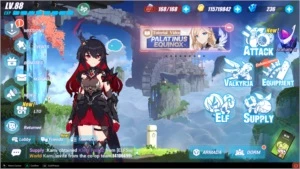 Conta honkai impact e genshin impact