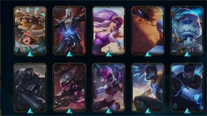 Conta League Of Legends  Todos Campeões 147 Skins Level 367 LOL