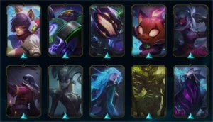 Conta League Of Legends  Todos Campeões 147 Skins Level 367 LOL