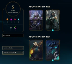 Vendo conta gold mmr inflado - League of Legends LOL
