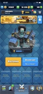 CONTA CLASH ROYALE ANTIGA