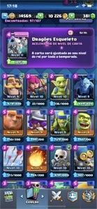 CONTA CLASH ROYALE ANTIGA
