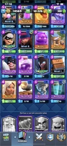 CONTA CLASH ROYALE ANTIGA