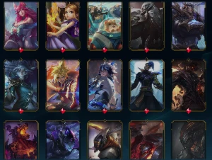 Conta League of Legends (161 skins, all champs, propria) LOL