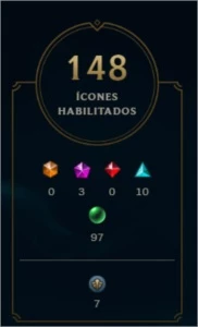 Conta Level 264/Com Kayle Juiza e 133 Skins e 141 Champs - League of Legends LOL