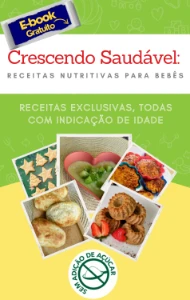 Crescendo saudável receitas nutritivas para bebês - eBooks