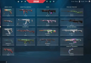 Conta Valorant, Nivel 157 Prata,  Total gasto R$: 1147