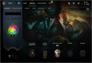 conta league of legends 21 campeões 4 skins LOL