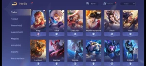 Conta Arena of Valor - AOV - League of Legends: Wild Rift LOL WR