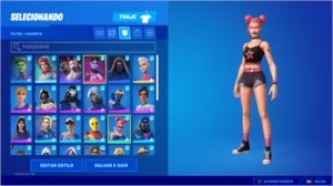 Conta Fortnite diversas skin de vários passes