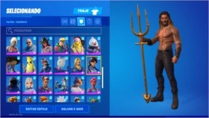 Conta Fortnite diversas skin de vários passes
