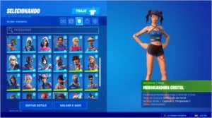 Conta Fortnite diversas skin de vários passes