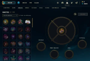 Conta FERRO 4 | 0 PDL - LOL (league of legends) ELOMOON