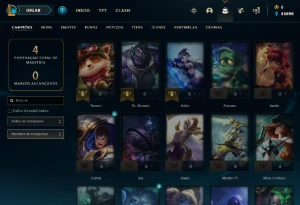 Conta FERRO 4 | 0 PDL - LOL (league of legends) ELOMOON