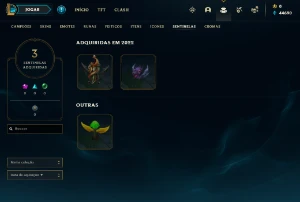 Conta FERRO 4 | 0 PDL - LOL (league of legends) ELOMOON
