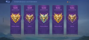 Conta Mobile legends