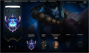 Conta Diamante com 2 SKINS ULTIMATE - League of Legends LOL