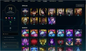 Conta Diamante com 2 SKINS ULTIMATE - League of Legends LOL