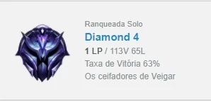 Conta Diamante com 2 SKINS ULTIMATE - League of Legends LOL
