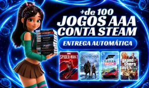 Conta Steam Jogos Aaa  +Brindes 🎁 Entrega Automática ⚡
