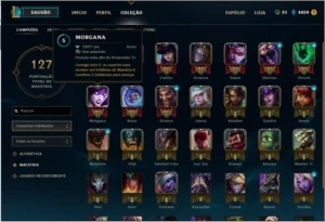 Conta platina ! - League of Legends LOL