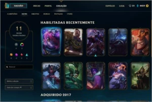 Conta platina ! - League of Legends LOL