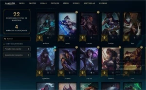 Conta Platina IV Main ADC - League of Legends LOL