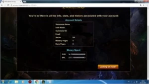 Conta Lol Ouro 5 - League of Legends