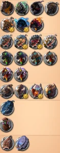 Conta - Coleta T8 + várias skins