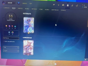 Conta Lol lux elementalista - League of Legends
