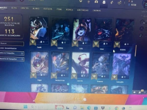 Conta Lol lux elementalista - League of Legends