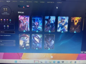 Conta Lol lux elementalista - League of Legends