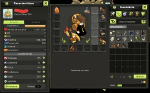 Conta 2 personagem 200 - Dofus