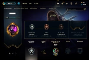 Conta prata 3 com 122 skins e 86 champs - League of Legends LOL
