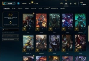 conta diamante lol - League of Legends
