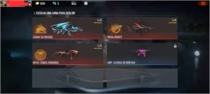 Conta free fire muito rara com primeiro passe de elite