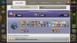 Cv12 lendária - Clash of Clans