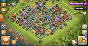 Cv12 lendária - Clash of Clans