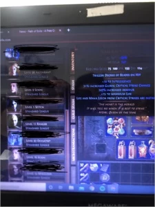 conta path of exile + Steam( vários itens legacy + mirror) - Outros